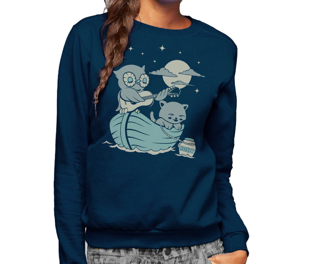 Unisex The Owl And the Pussycat Sweatshirt - By Ex-Boyfriend