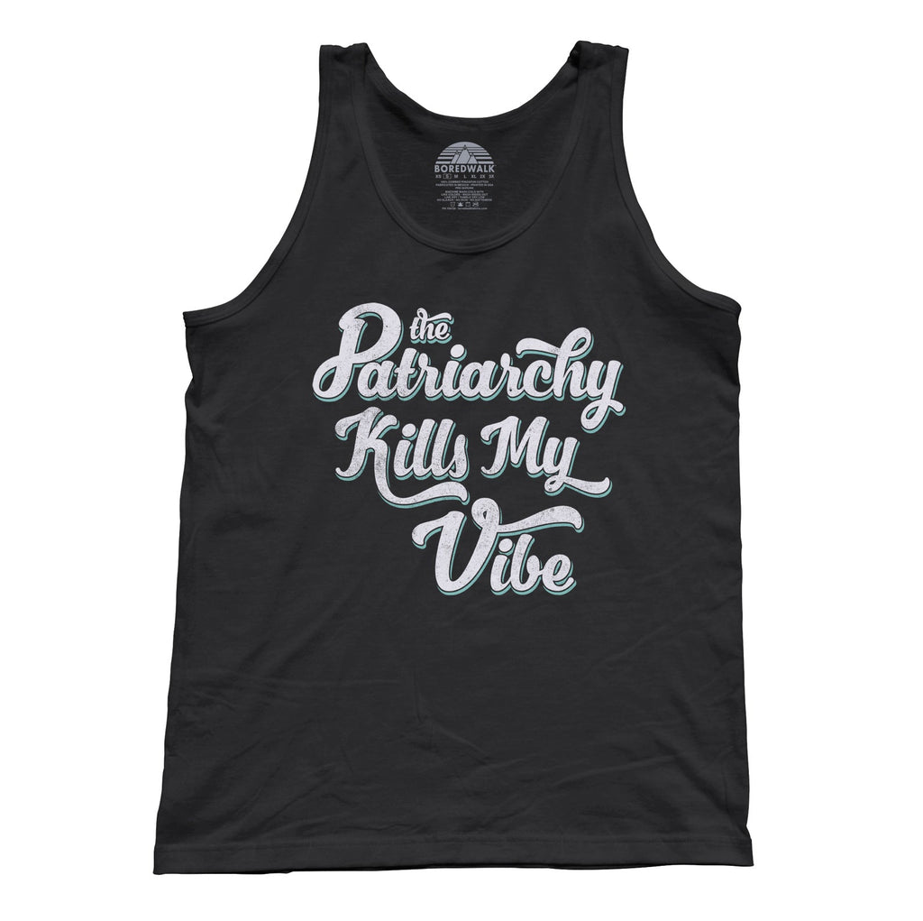 Unisex The Patriarchy Kills My Vibe Feminist Tank Top - Feminism
