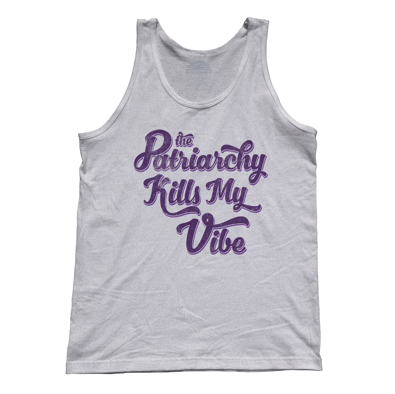 Unisex The Patriarchy Kills My Vibe Feminist Tank Top - Feminism