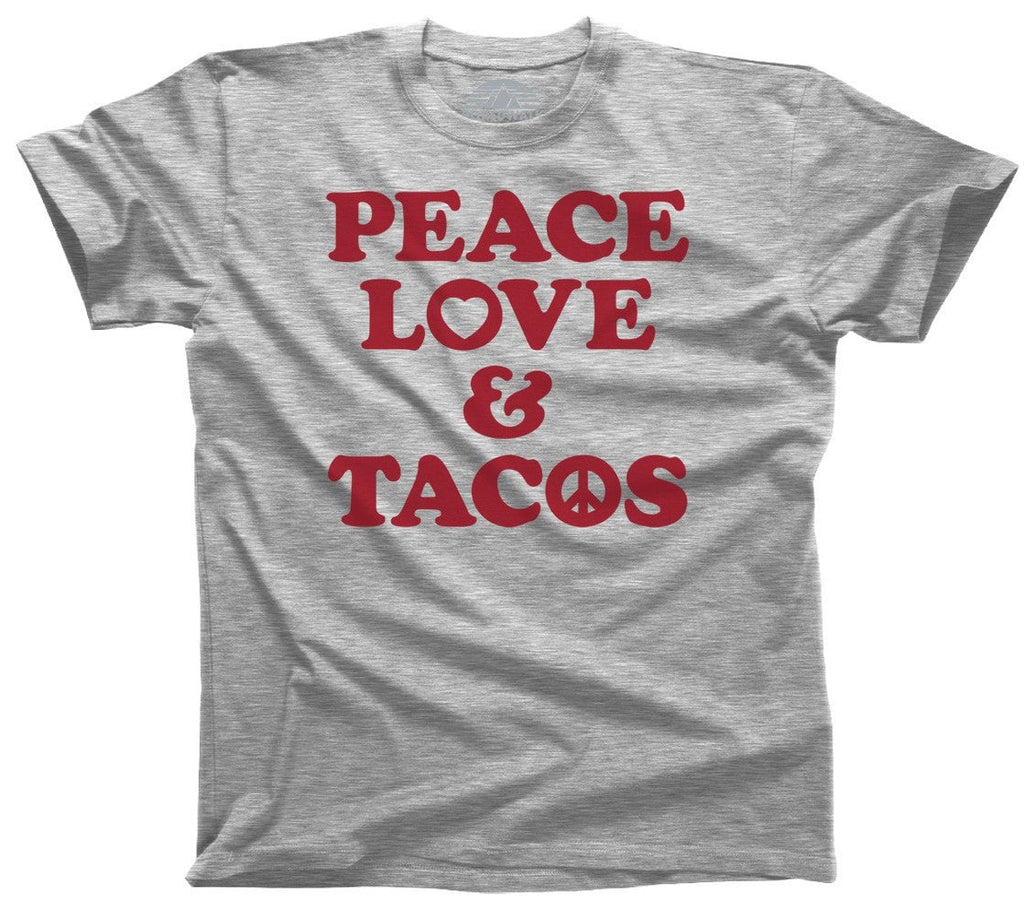 Men's Peace Love and Tacos T-Shirt