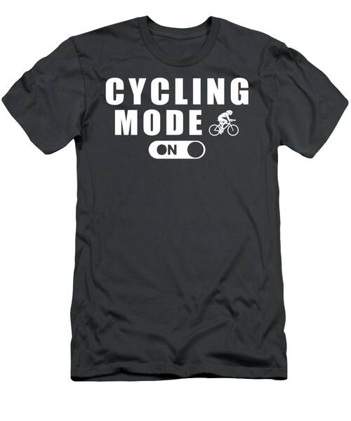 Pedal In Style With Cycling Mode Playful Bikethemed Tee For All T-Shirt