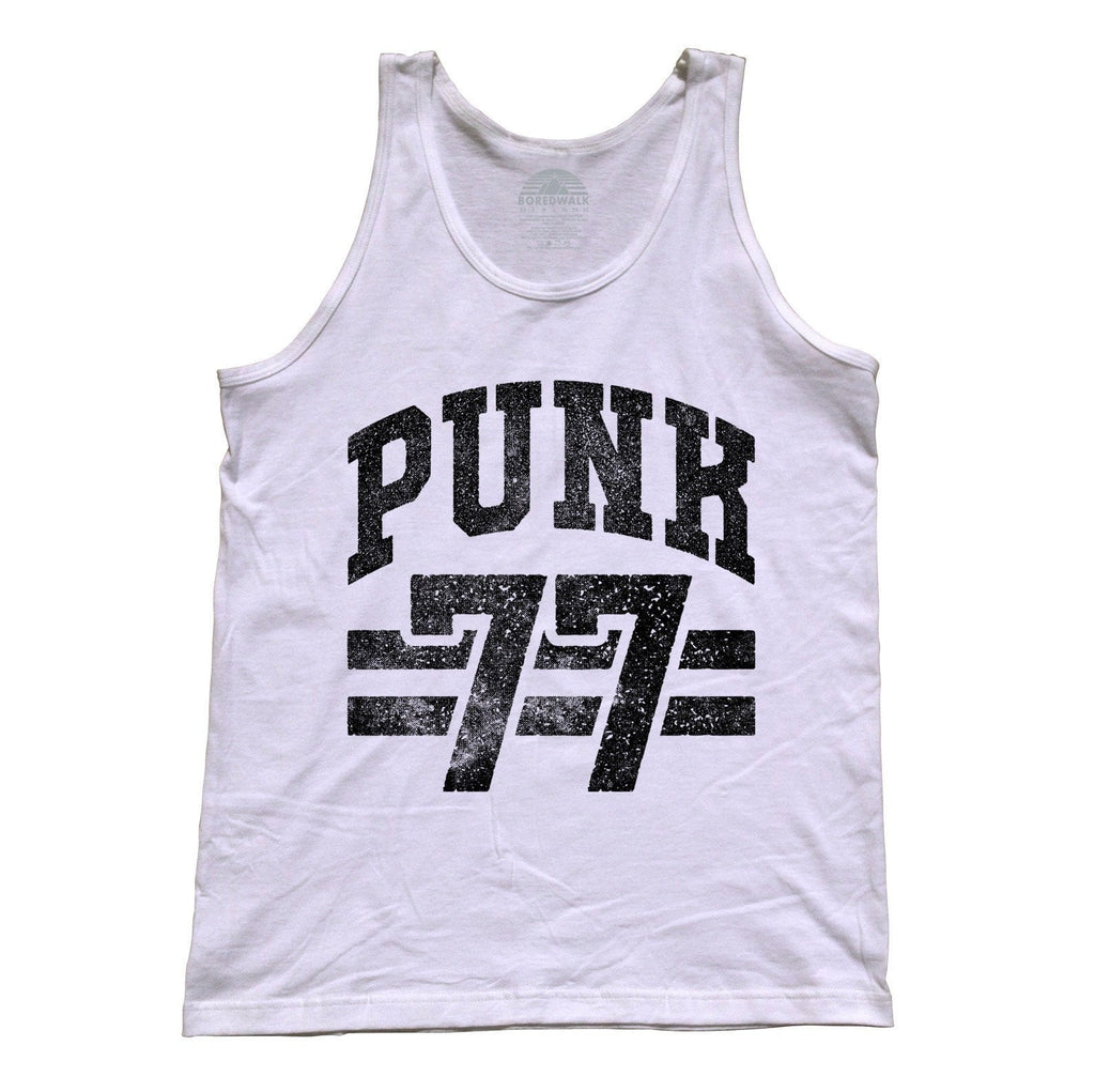 Unisex Punk 77 Tank Top - Alternative Music Punk Rock Grunge