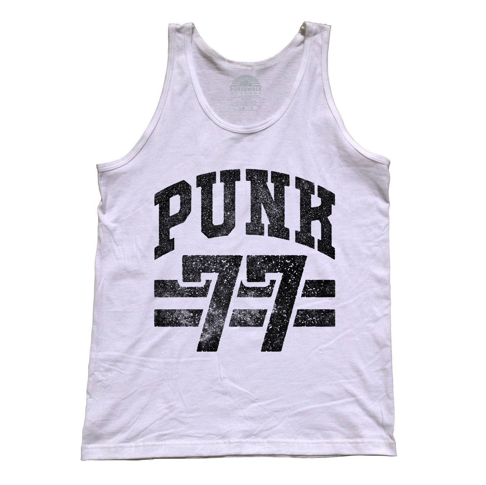 Unisex Punk 77 Tank Top - Alternative Music Punk Rock Grunge