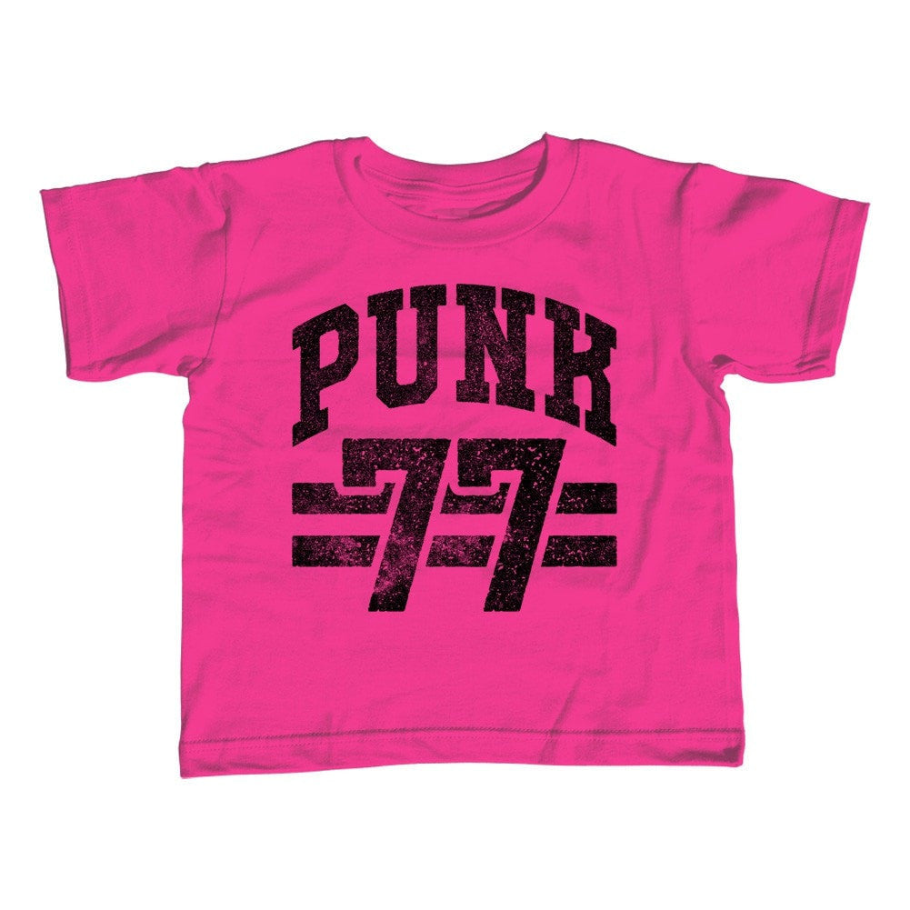 Girl's Punk 77 T-Shirt - Unisex Fit - Alternative Music Punk Rock Grunge