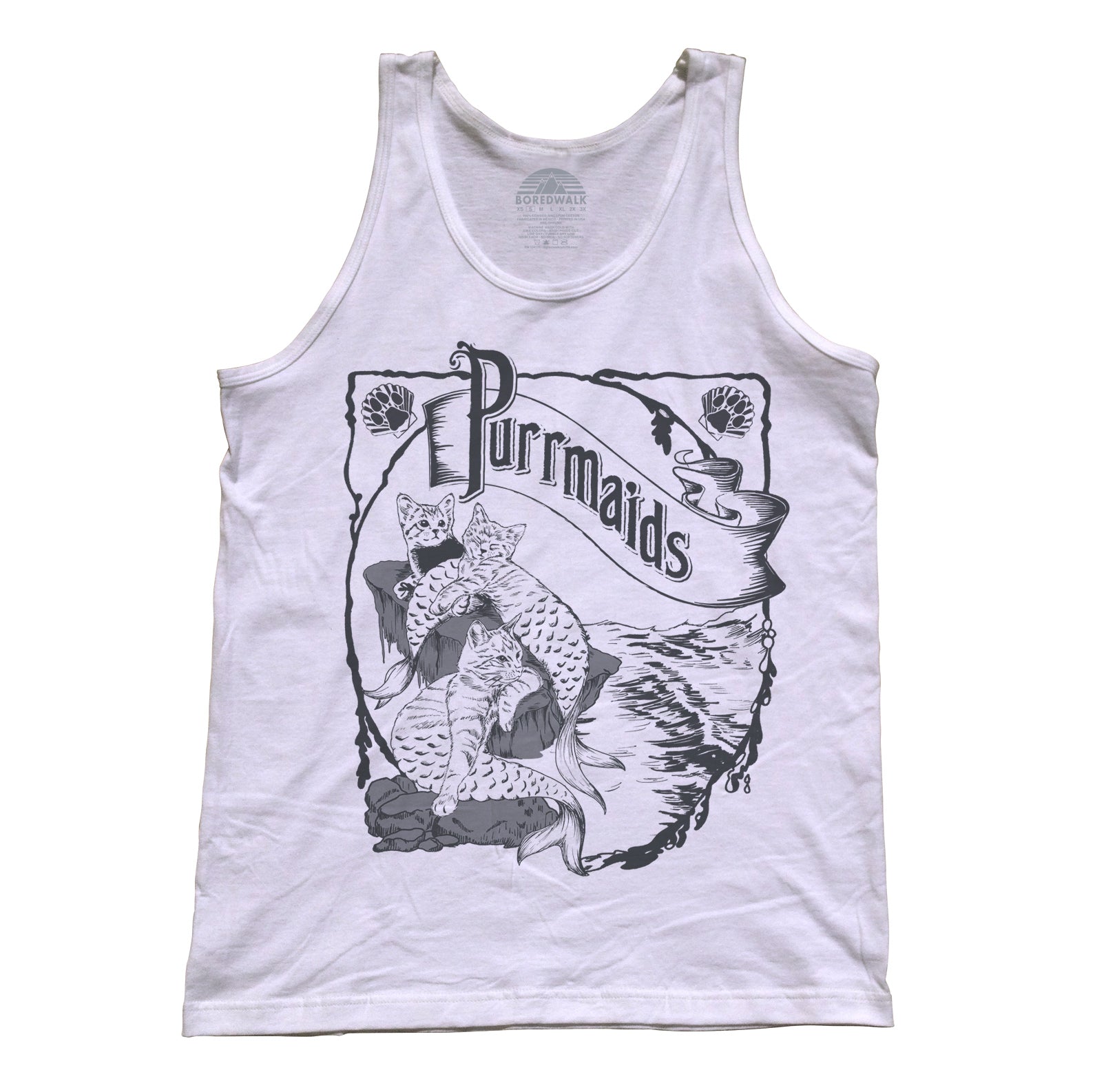 Unisex Purrmaids Tank Top - By Ex-Boyfriend