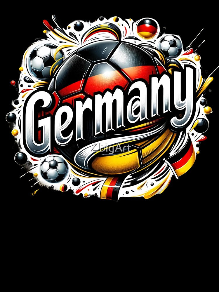 Dynamic Germany Football Fan by ZbigArt
