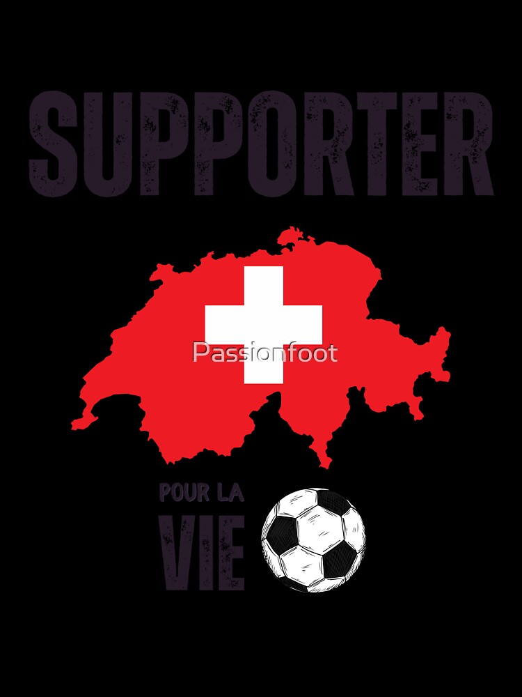 Swiss football team, National fan, supporter for life by Passionfoot
