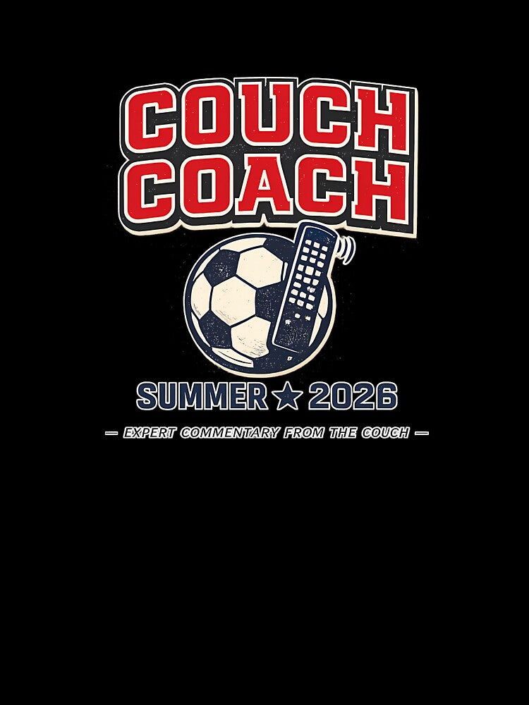 Couch Coach Funny Soccer Watch Party by Divertix