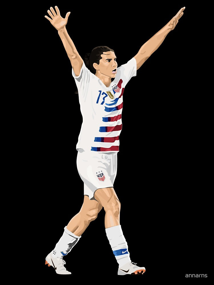 Tobin Heath Jesus Celebration by annarns