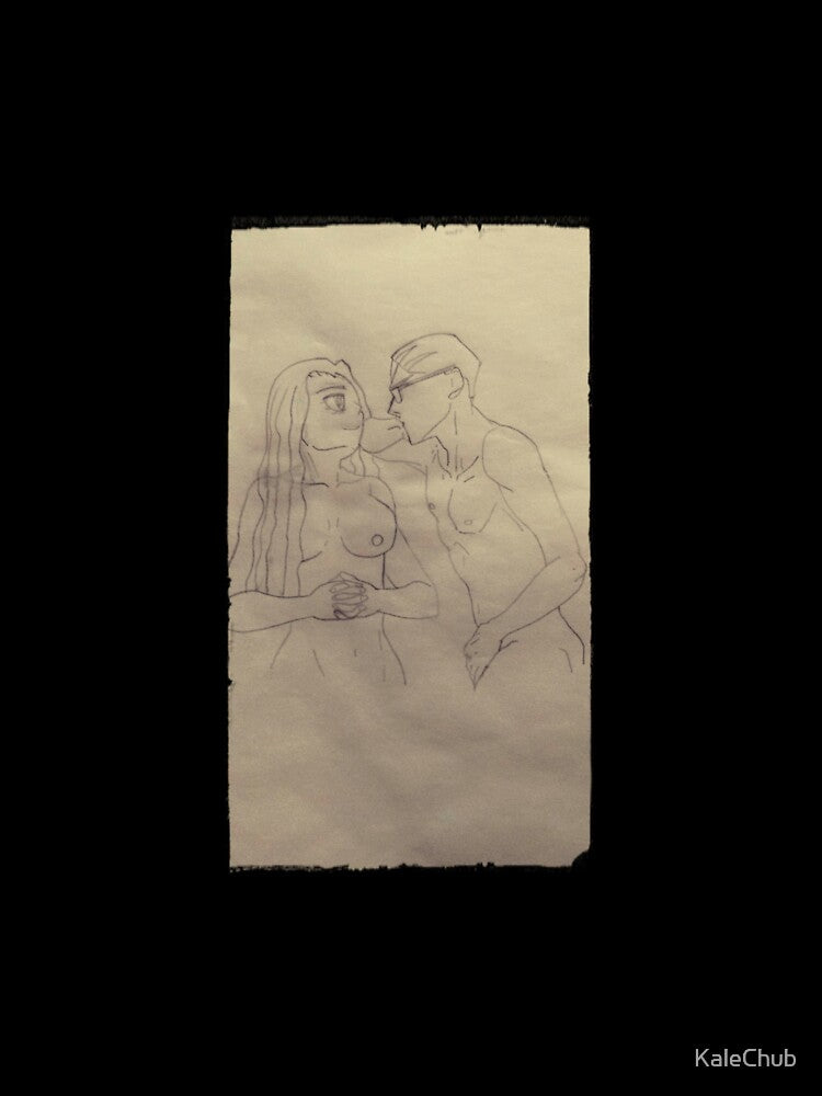 Nude Couple Staring Lovingly by KaleChub
