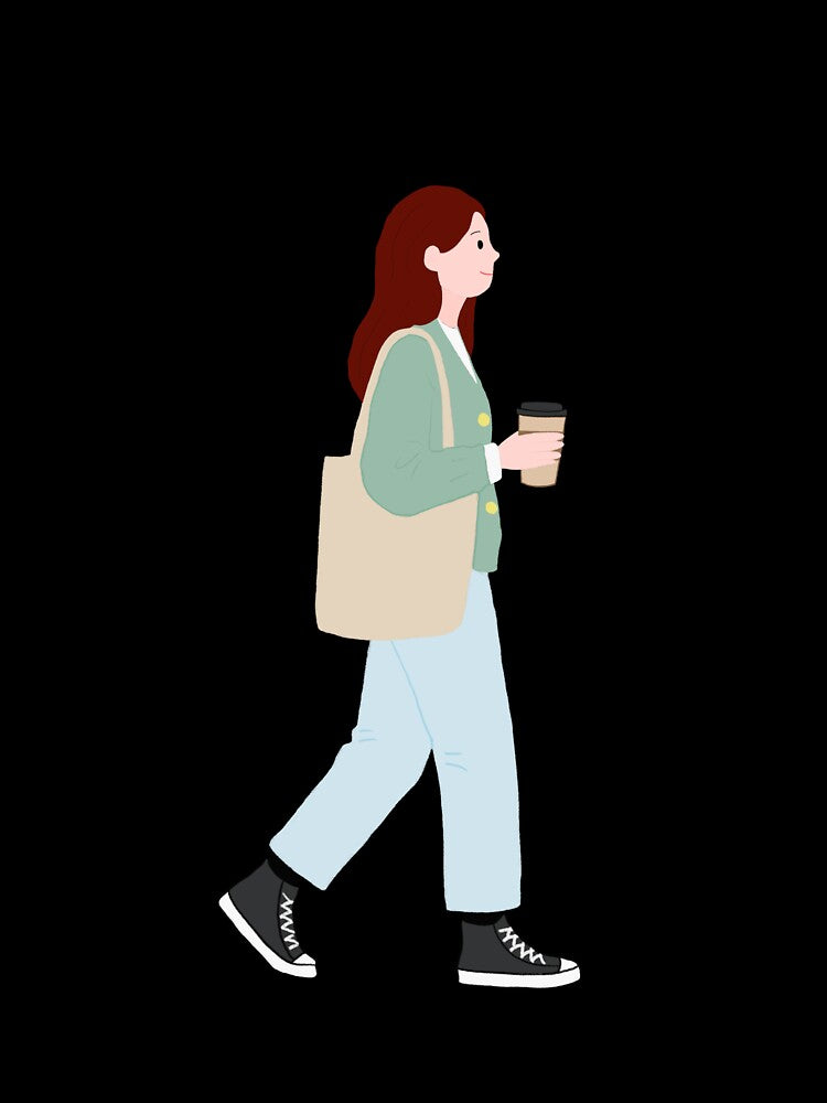 Casual City Life Illustration by GingerLand