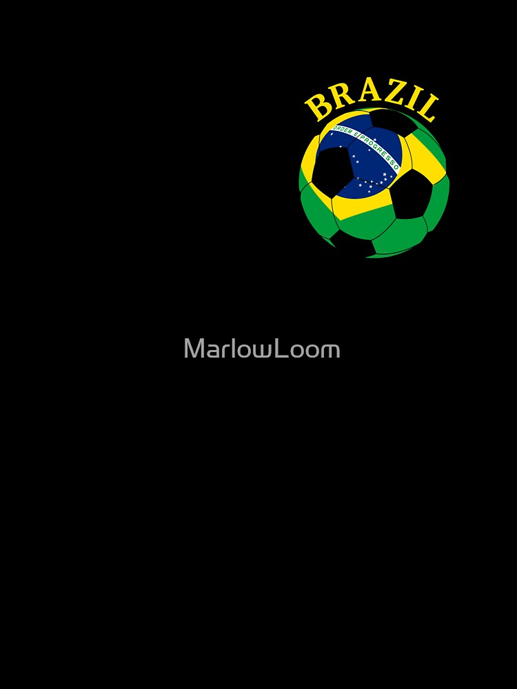 Brazil Football Brazil Gift Sport by MarlowLoom