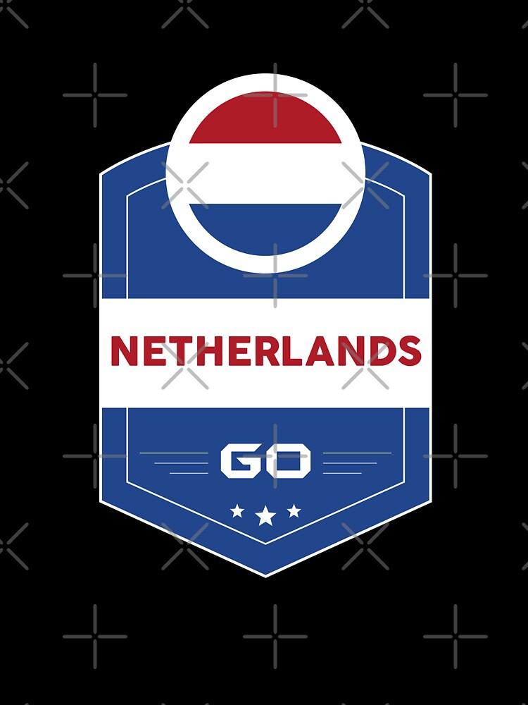 NETHERLANDS FLAG SHIELD by MarkMotta
