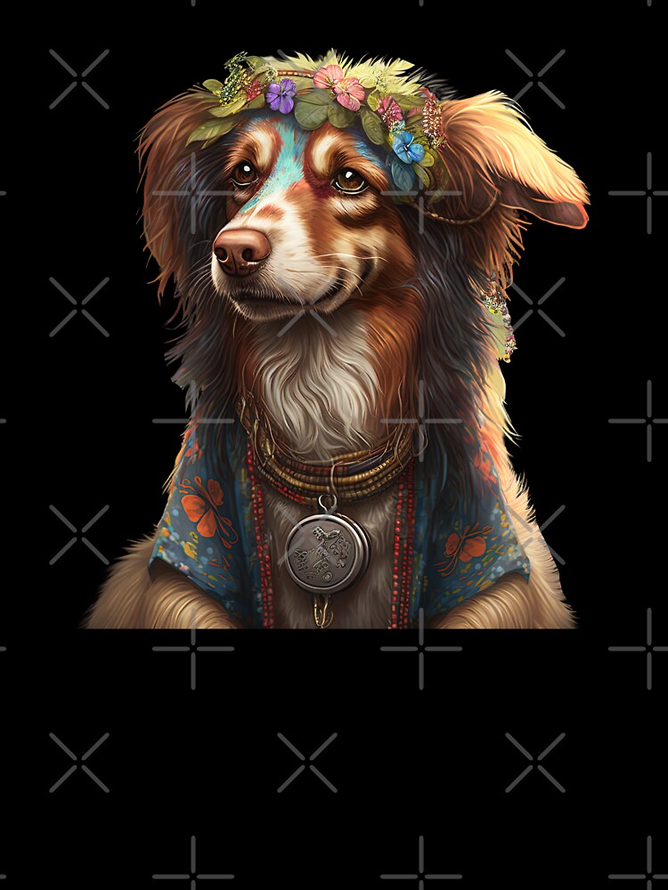 Dog hippie by AnimalArtPhotos