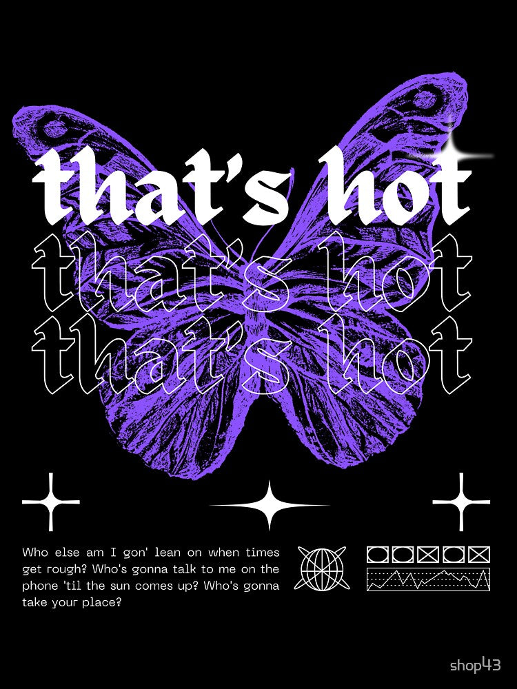 that's hot with butterfly y2k by shop43