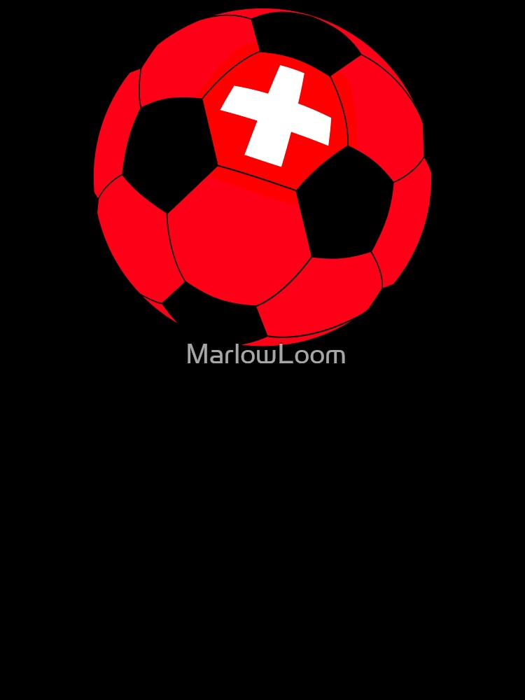 Switzerland Soccer Switzerland Gift Sports T-Shirt by MarlowLoom