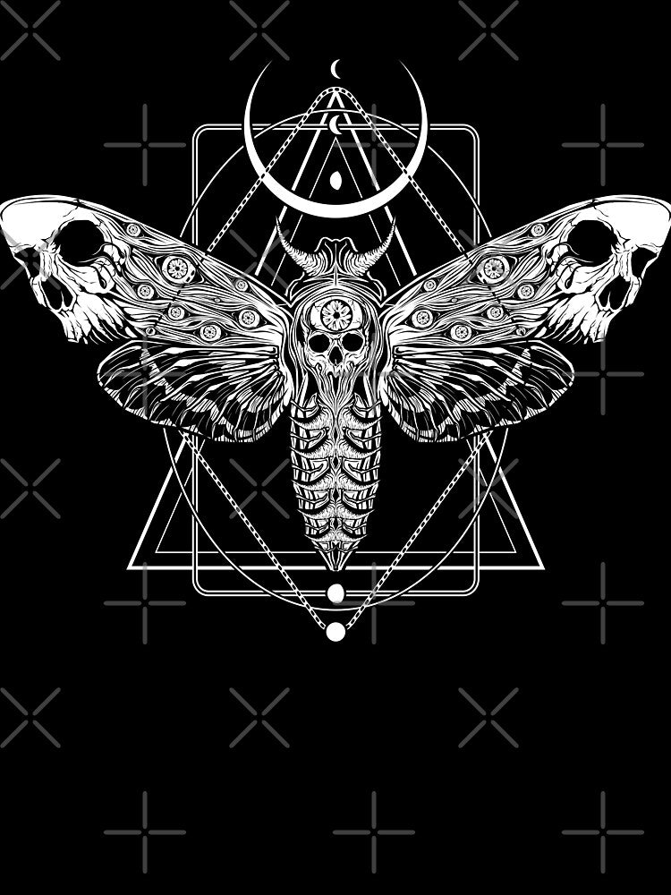 Surreal Death Moth by vonKowen
