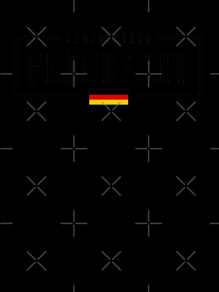 Frankfurt Deutschland Germany German Flag by creativecaveman