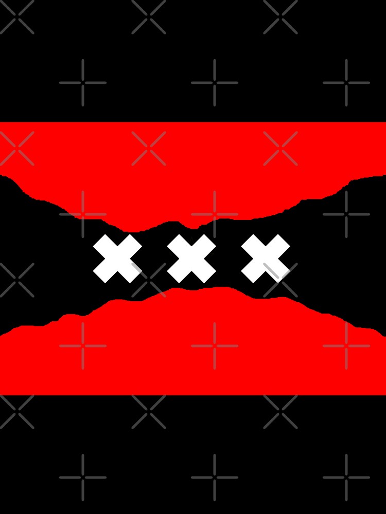 Curving Flag of Amsterdam by Mosef -e