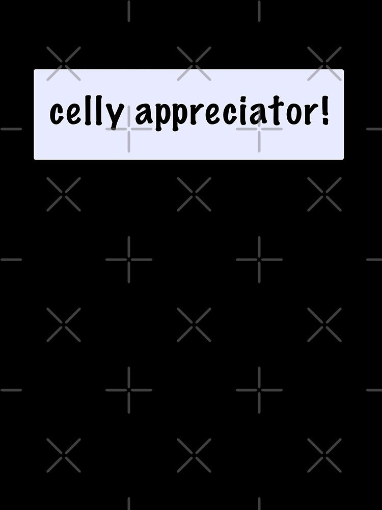 Celly Appreciator! by rocklandsticker