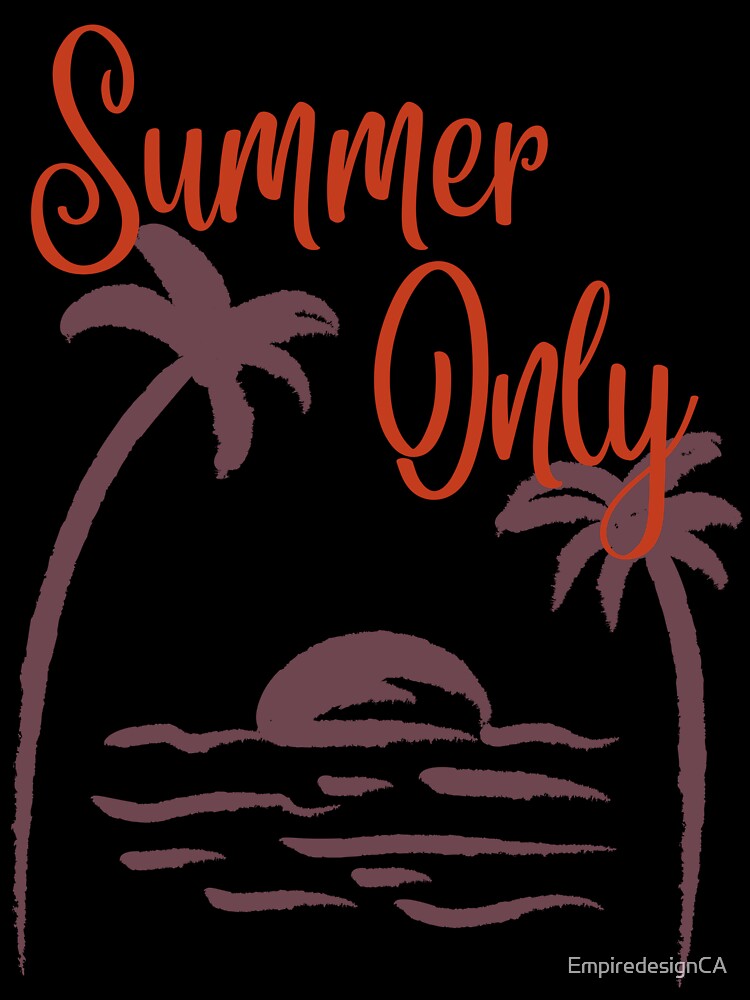 Summer vibes vacations travel tshirt and apparel design by EmpiredesignCA