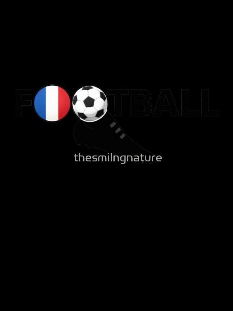 French Football Wordmark – Soccer Ball & Boot Design by thesmilngnature