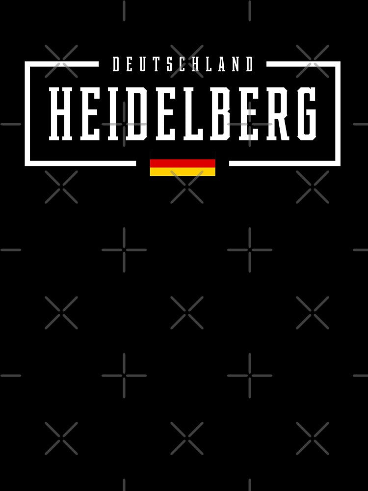 Heidelberg Deutschland Germany German Flag by creativecaveman