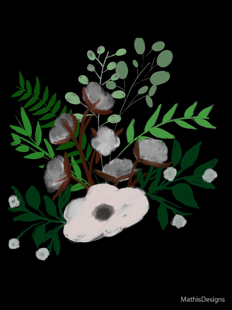 Cotton Blossom Bouquet by MathisDesigns