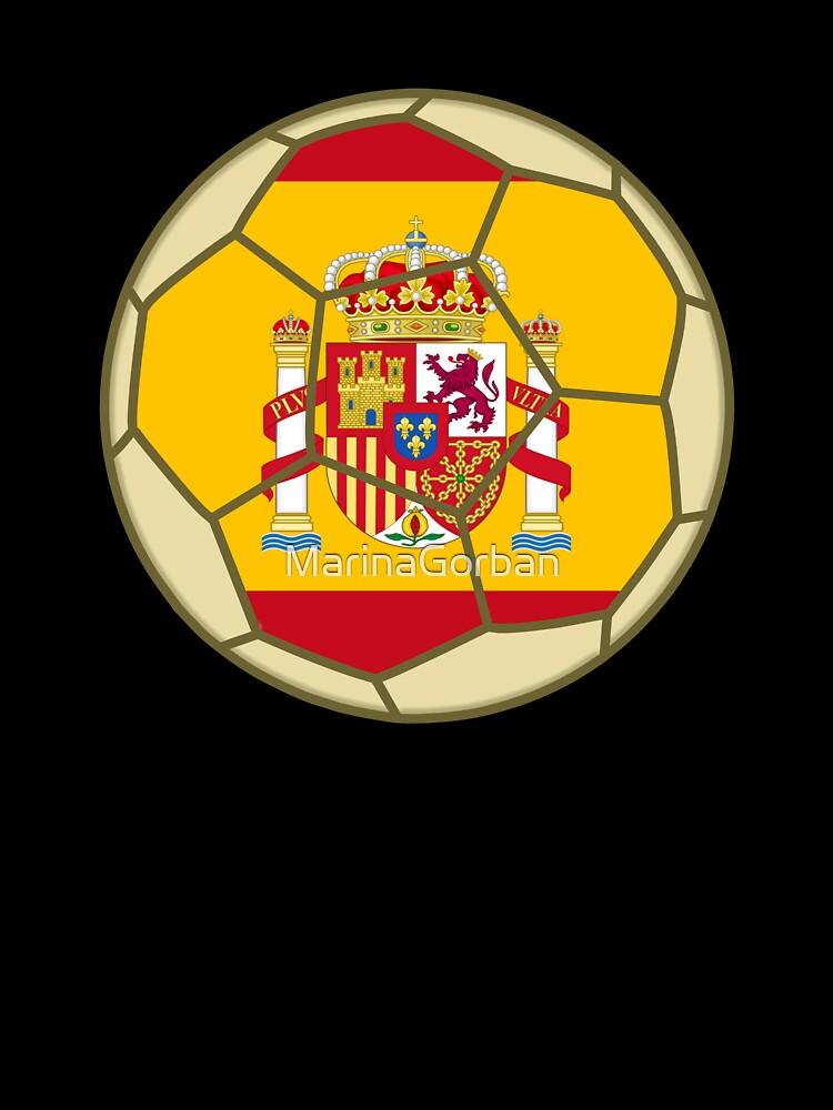 Spain Soccer Ball - Summer Sports by ViewerEqualsPhoton