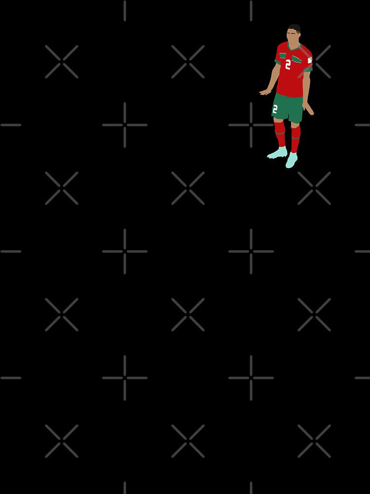 Achraf Hakimi Morocco Celebration by shahstickerinc