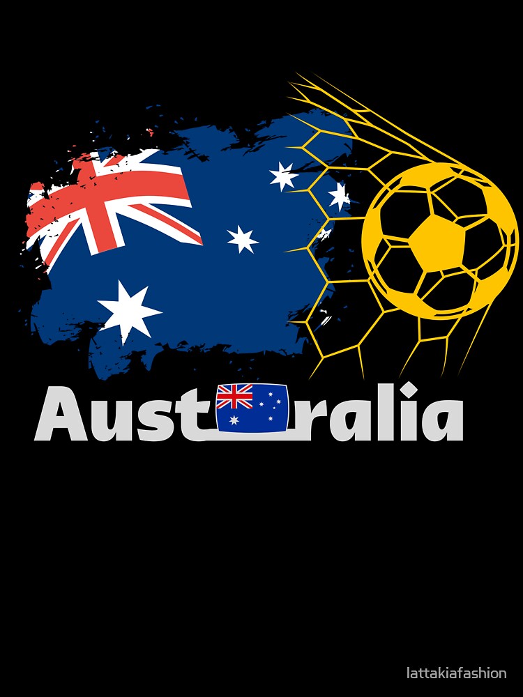 Australia national team sticker and t-shirt by lattakiafashion