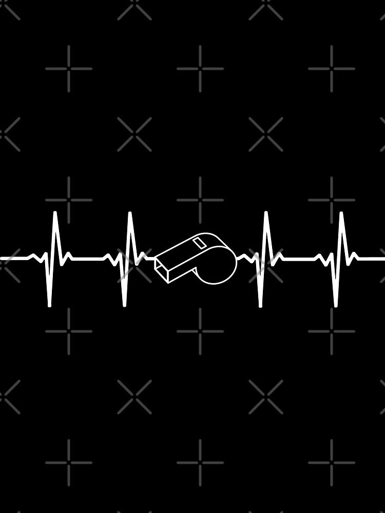 Coaching is my life. Coach whistle heartbeat. by I Am Skye With An E