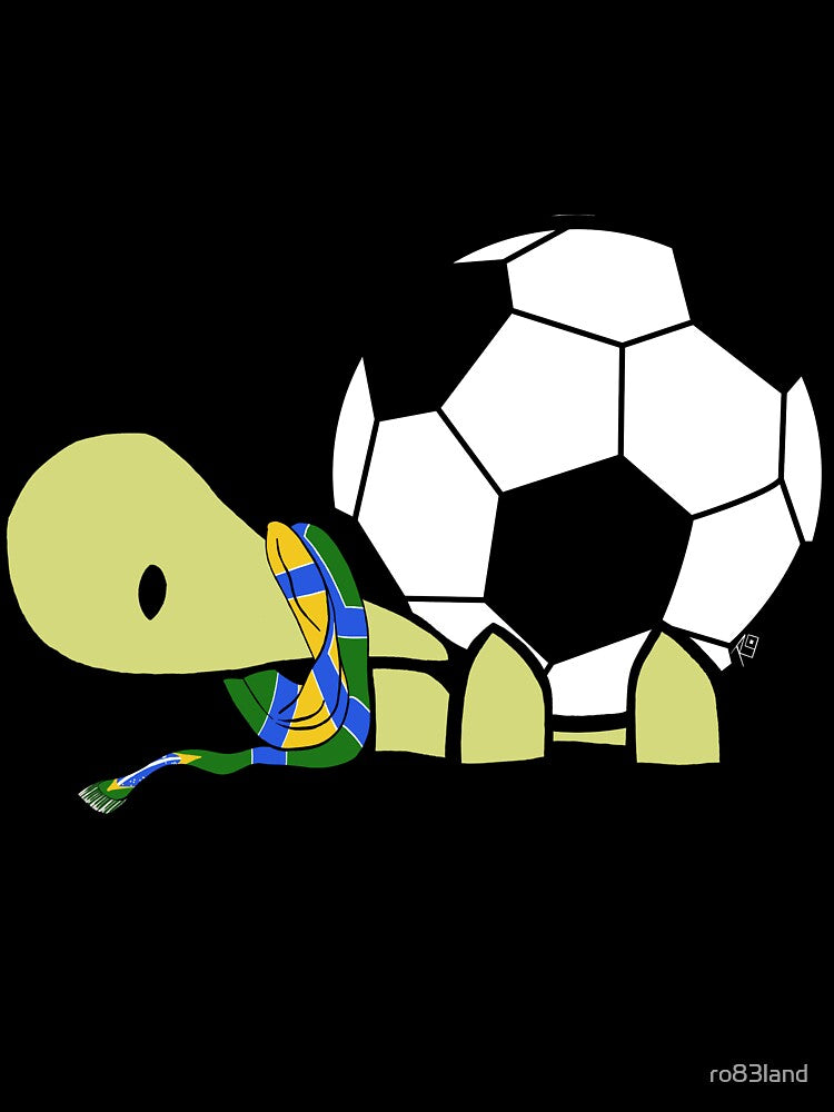 Brazil football turtle by ro83land