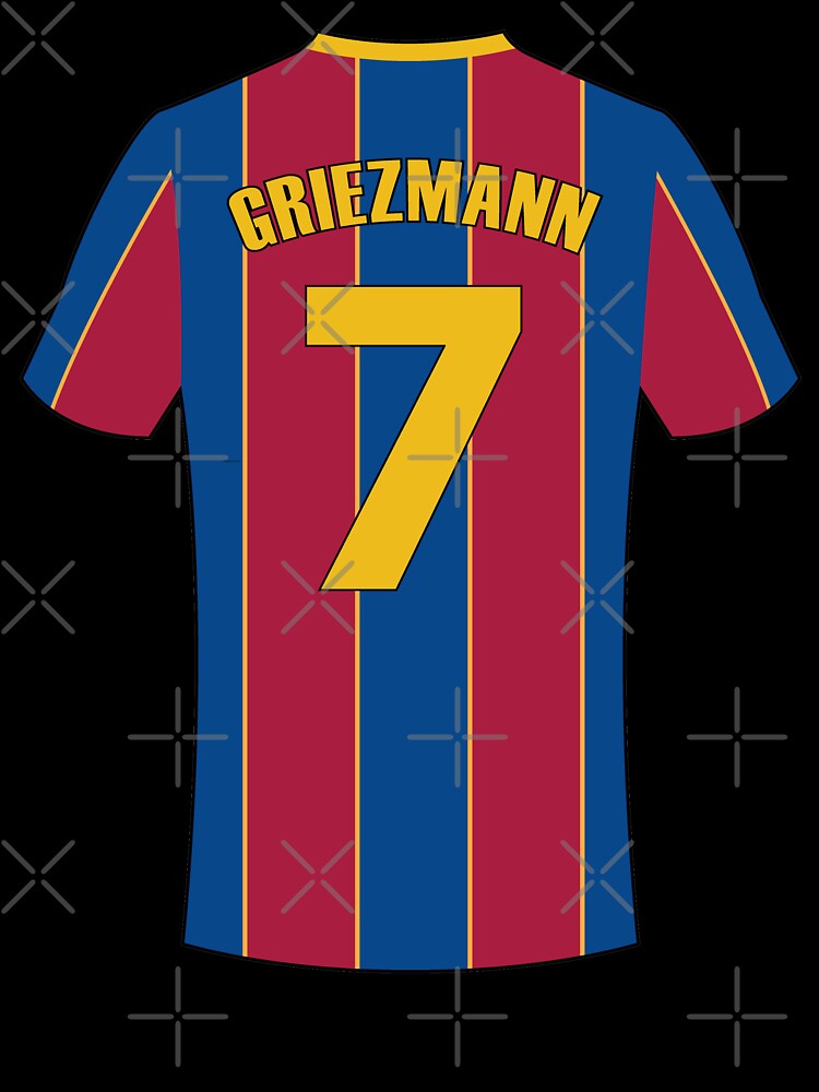 Barcelona football jersey number 7 by Justtrendytees
