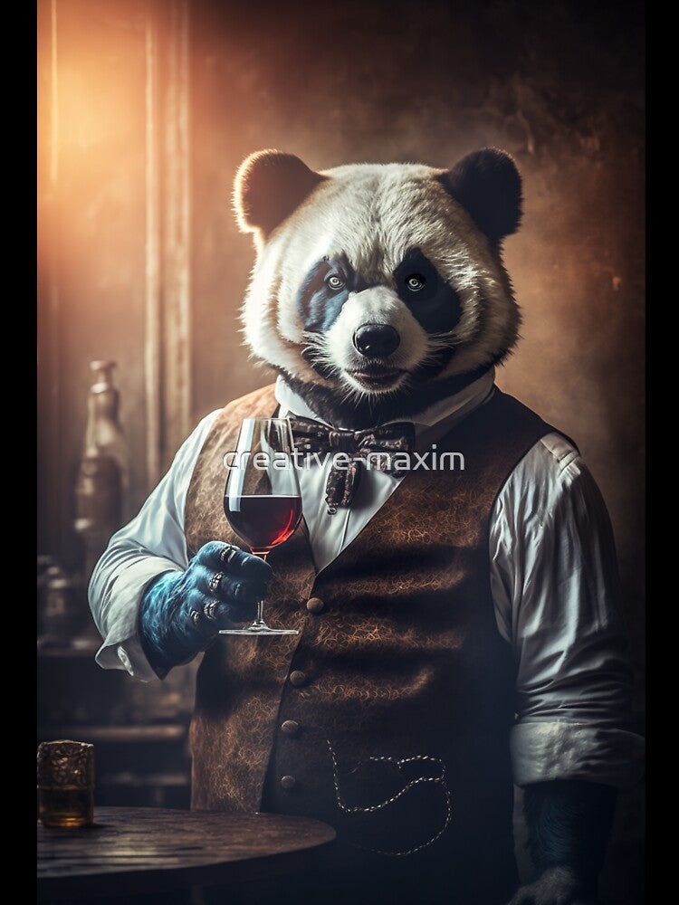 Cheers to Business Excellence: The Corporate Bear's Toast to Achievement by creative-maxim
