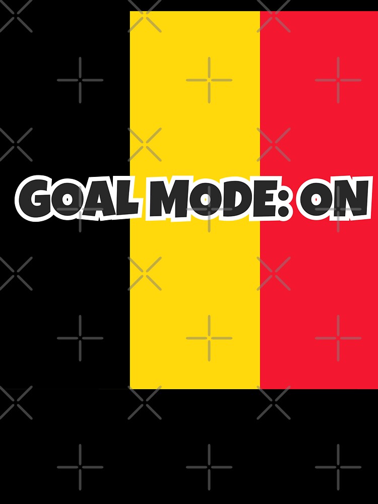 Belgium Soccer Fan Shirt – GOALMODE: ON Football Tee by LovelyHappyGift