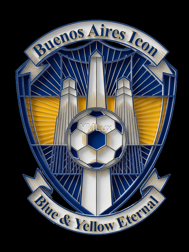 Buenos Aires Heritage T-Shirt, Blue & Yellow Eternal Mug, Porteño City Pride Gift by YMLux