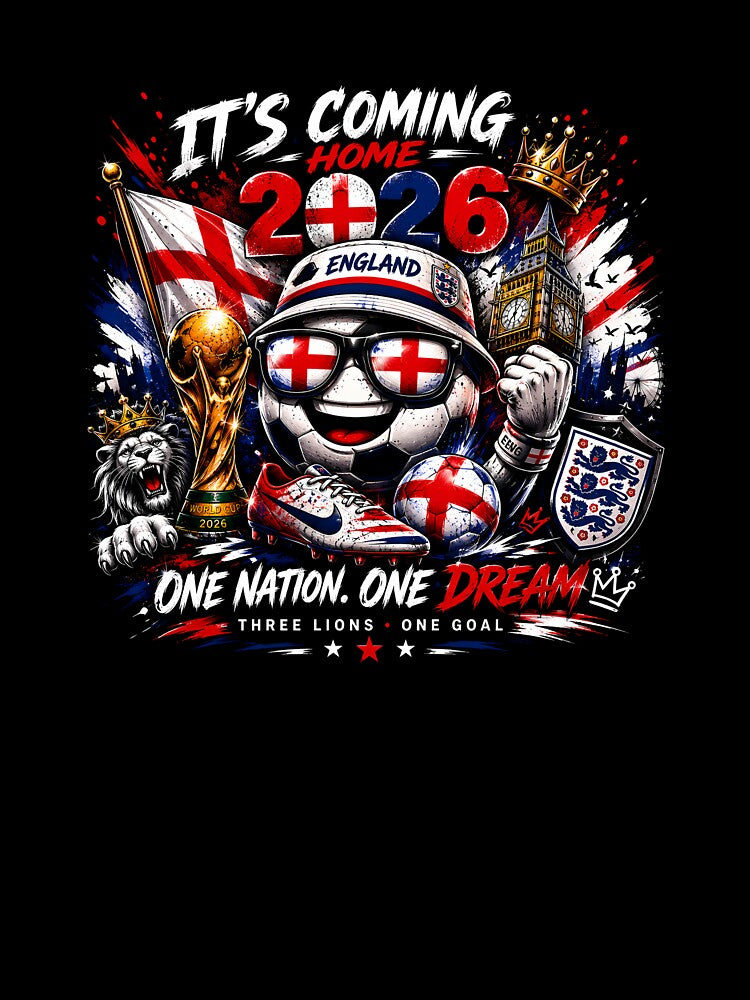 England Football 2026 - It's Coming Home Supporter by Redfield Universe