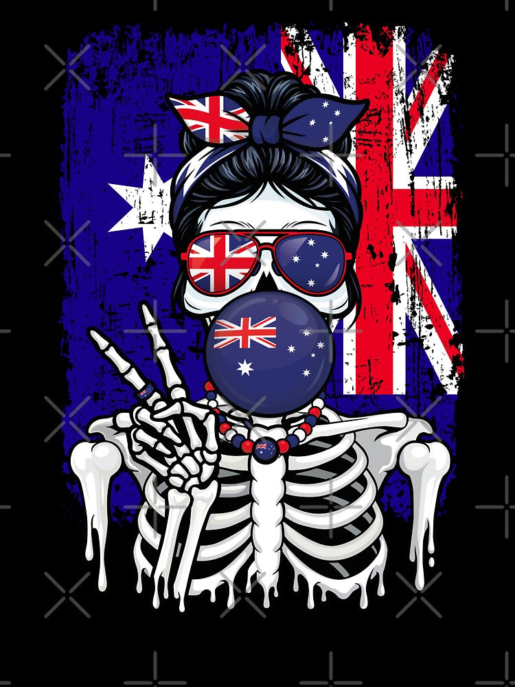 Australia-Inspired Graphic Tee for Everyday Style by Colorful Designs