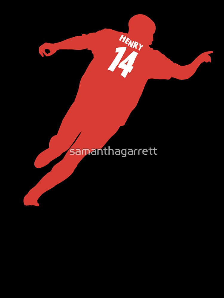 Thierry Henry Silhouette Illustration by samanthagarrett