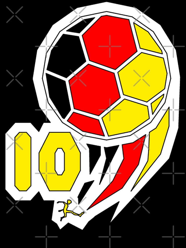German Soccer Team Soccer Number 10 by the Zarock Shop