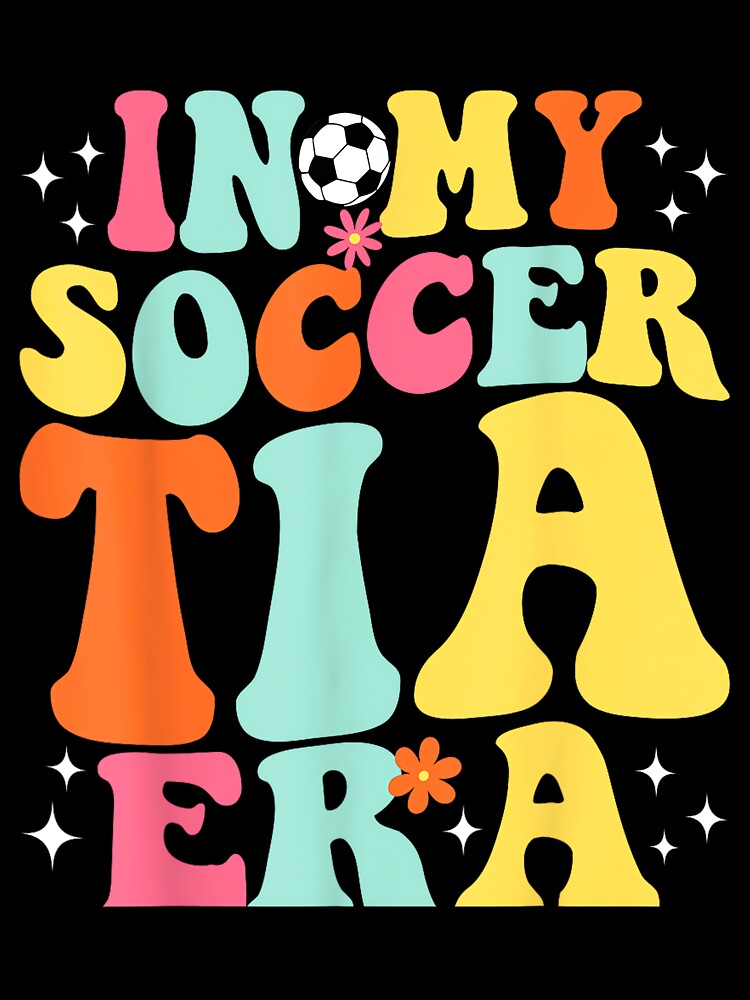 In My Soccer Tia Era Retro Game Day Groovy by HazelWCagle
