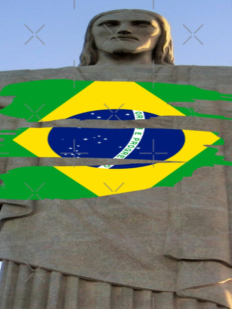 CHRIST THE REDEEMER STATUE - SUPPORT BRAZIL by ArtzandDesignz