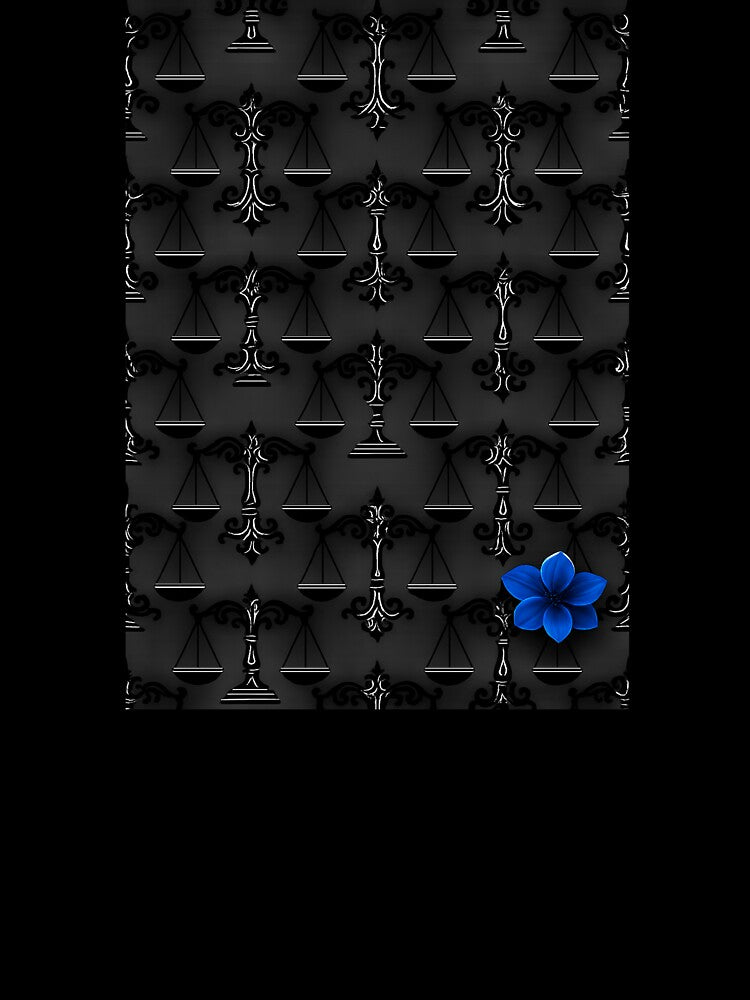 Baroque Decorations and A Blue Flower by Studio Rio Blue