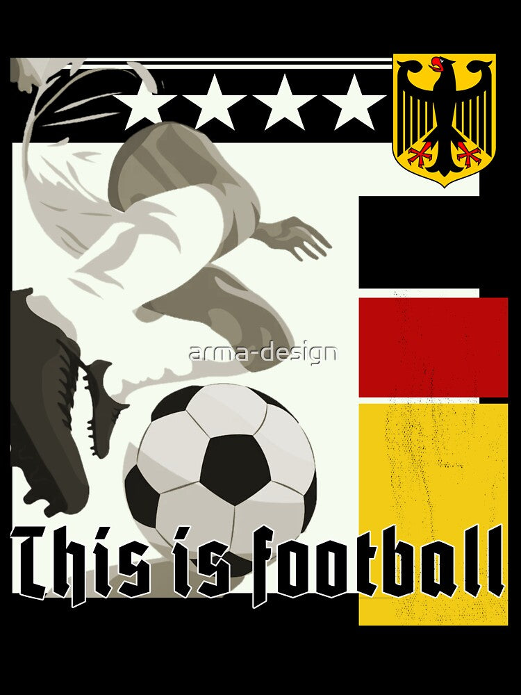 This is football! Fan Design Germany 2026 by arma-design