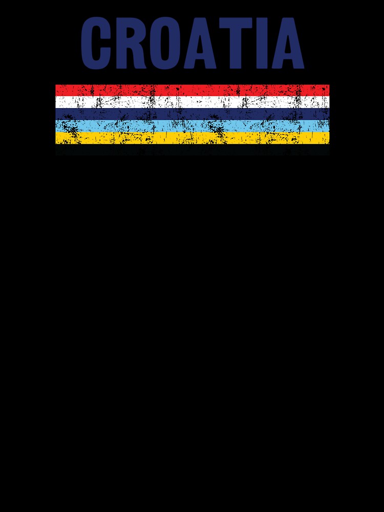 Croatia National Flag by The Junto Shop