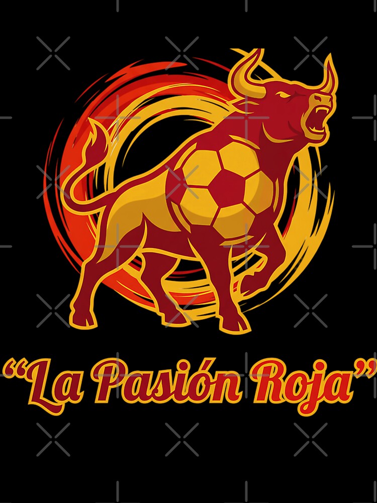 La Pasin Roja  Spanish Football Pride by MuseArtCo
