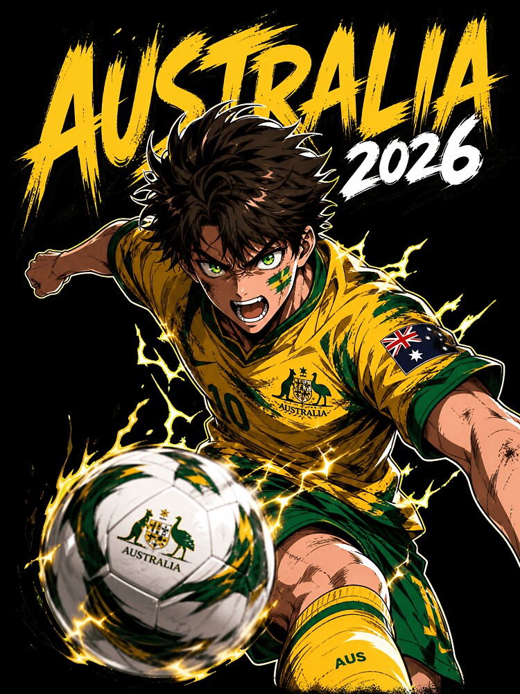 Australia Soccer Striker: World Cup 2026 Anime by Senpai Syndicate