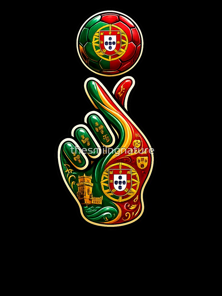 Portugal Soccer Fan Design | Portuguese Football Gift | Portugal Supporter Art | Football Lover Shirt | Soccer Player Gift | World Cup Inspired Graphic by thesmilngnature