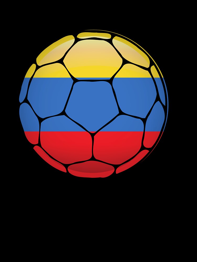 Colombia Soccer Ball by ehgraphics15